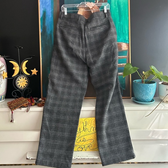 GAP Men's Gray Plaid Dress Pants 31 X 30 Wool Blend - Picture 11 of 16